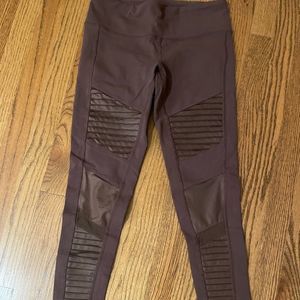 Alo Yoga High Waist Moto Leggings